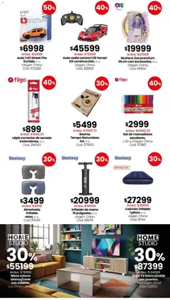 Vista previa Coto - Ofertas Bazar, deco, aire libre y mascotas válido desde el 27.04.2026 | Página: 3 | Productos: Radio, Almohada, Mesa, Inflador