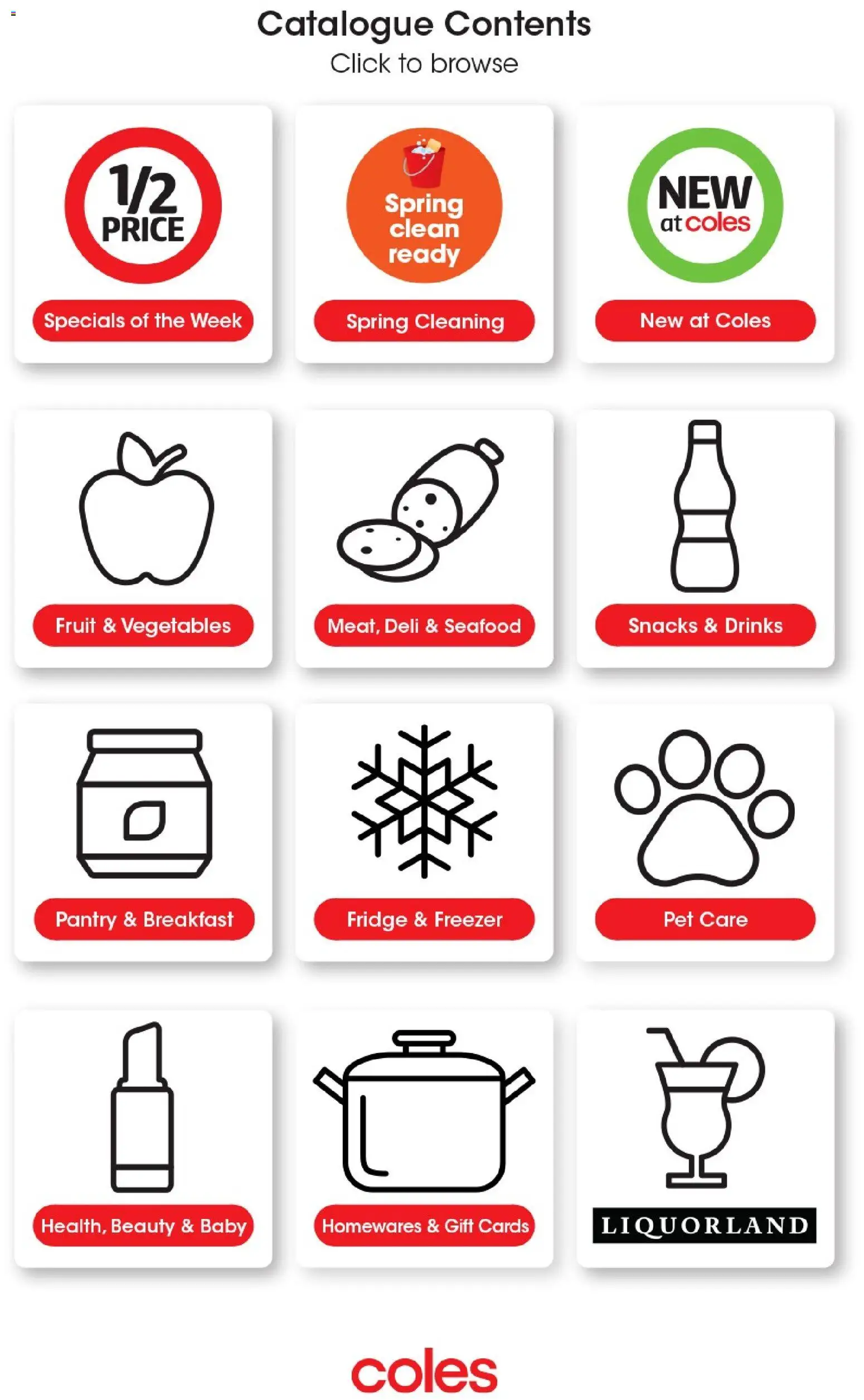 Coles catalogue - valid from 05/08/2026 | Page: 52 | Products: Lipstick, Meat, Sausage, Fridge