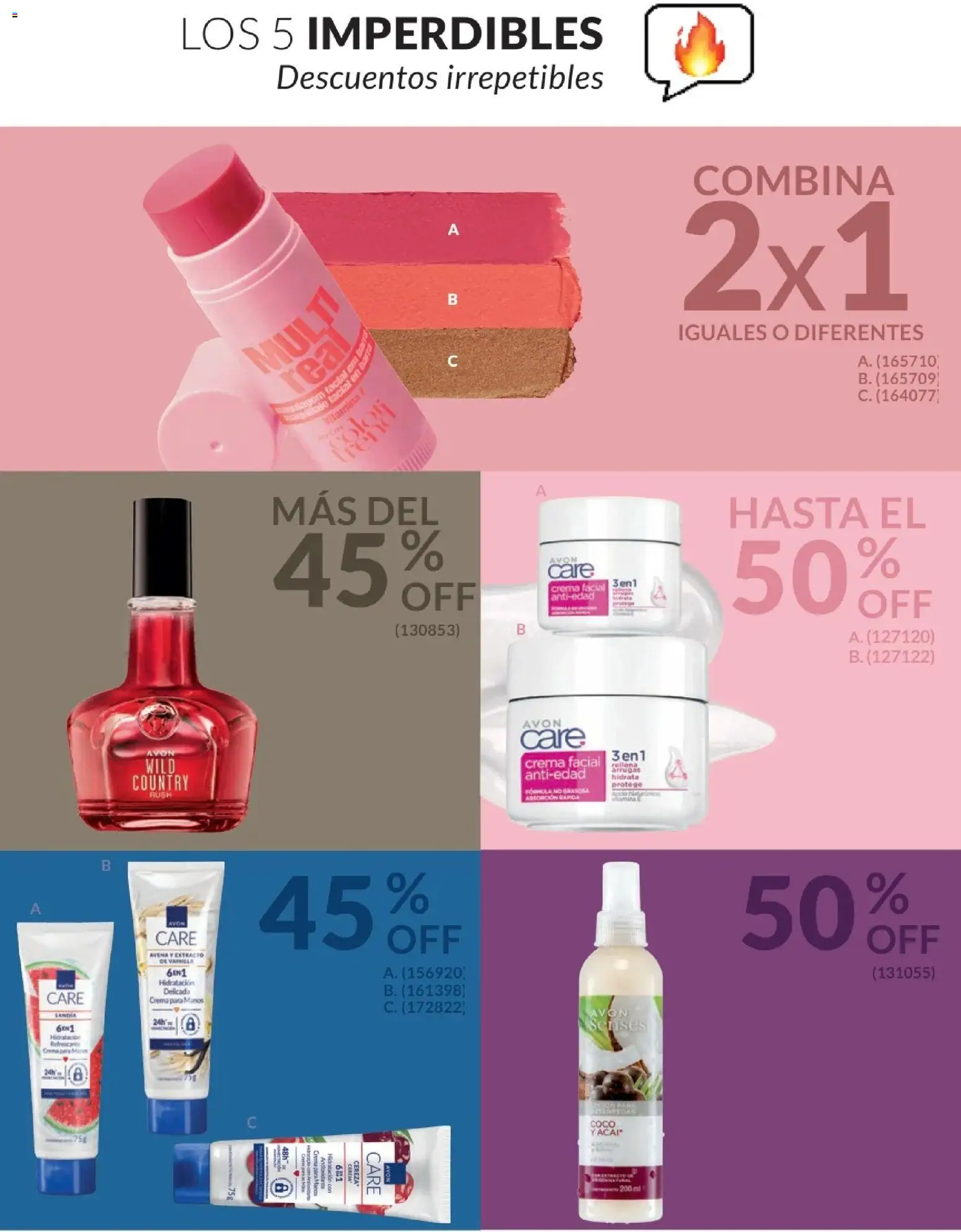Catálogo Avon válido desde 06.05.2026 | Página: 3 | Productos: Crema