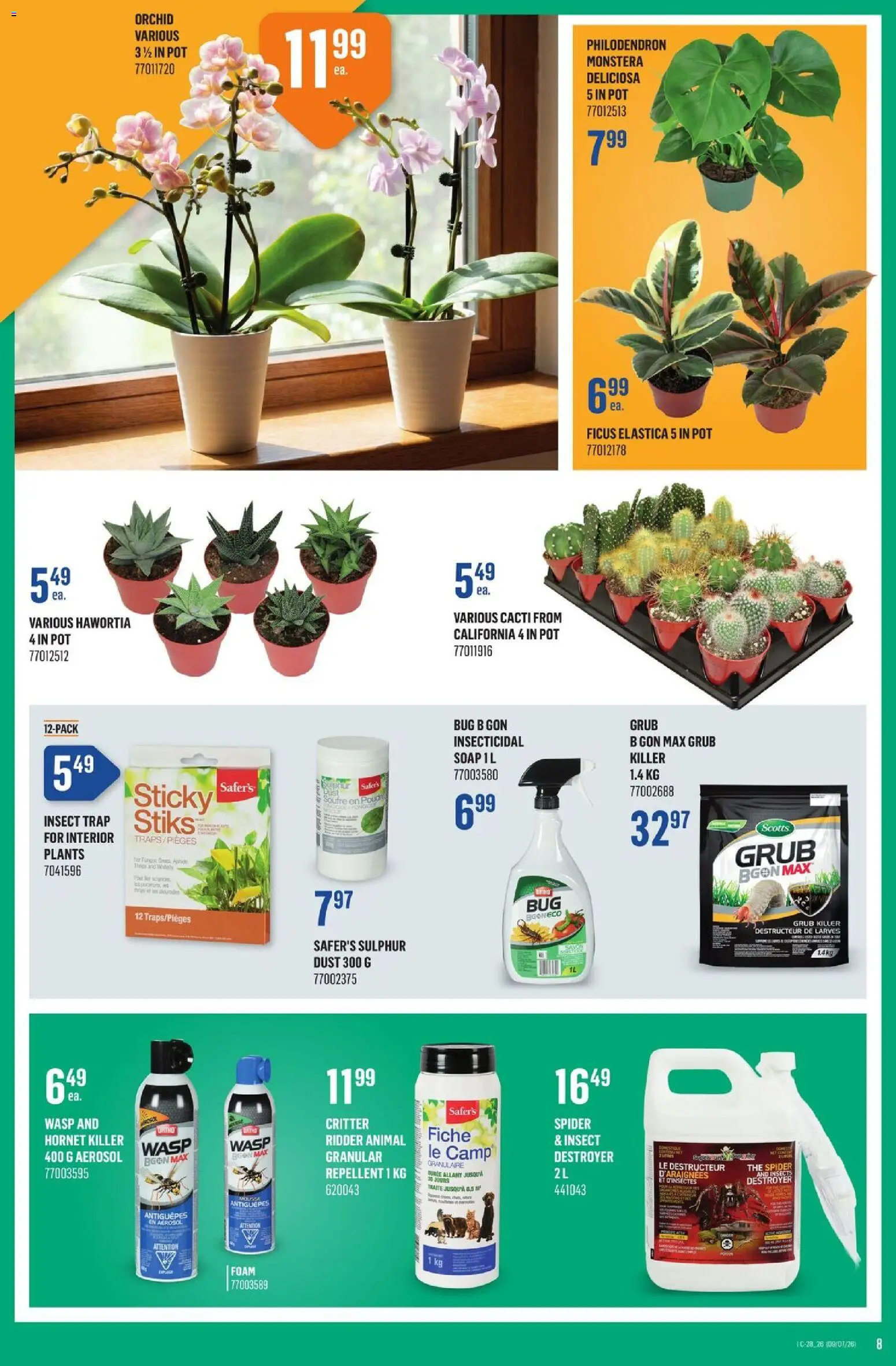 Canac flyer valid from Jul 9, 2026 | Page: 9 | Products: Soap