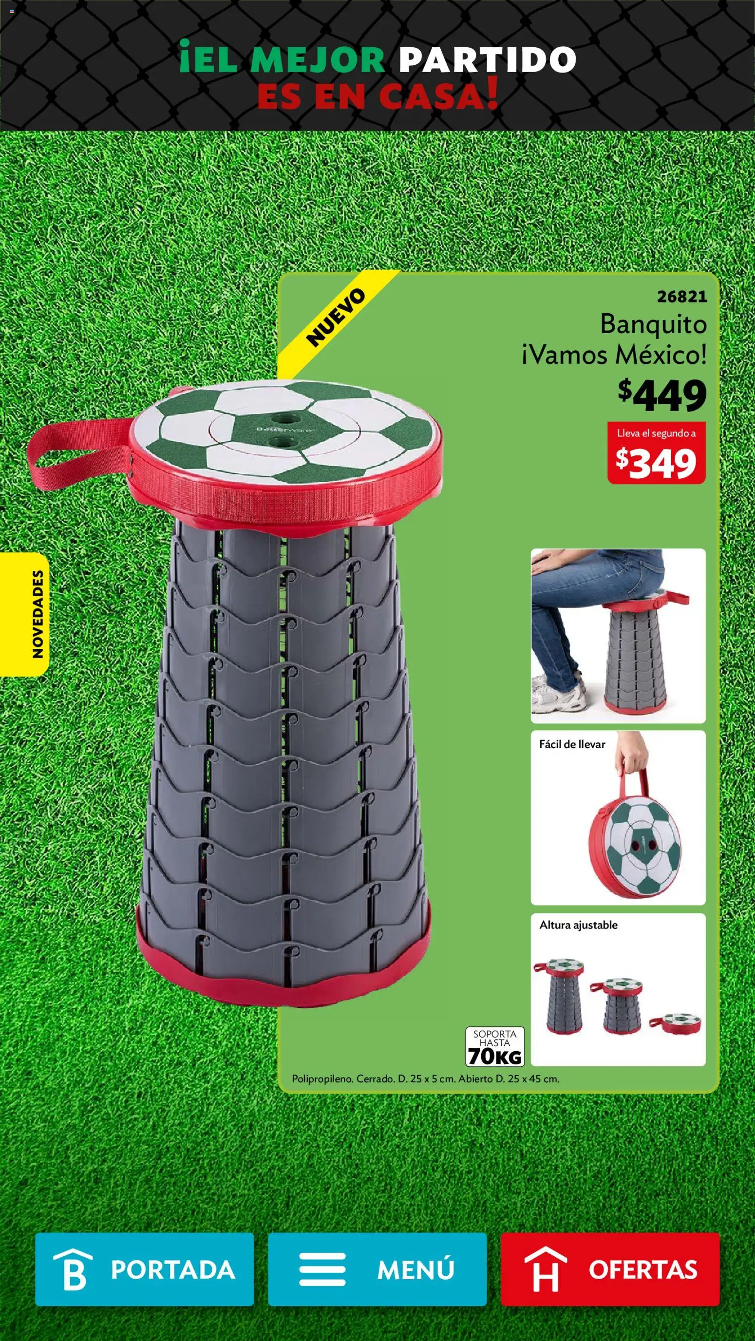 Nuevas ofertas de Betterware válidas en toda la República Mexicana desde el 01.06.2026. ¡Encuentra las mejores ofertas en Betterware campaña 6 2026! | Página: 22