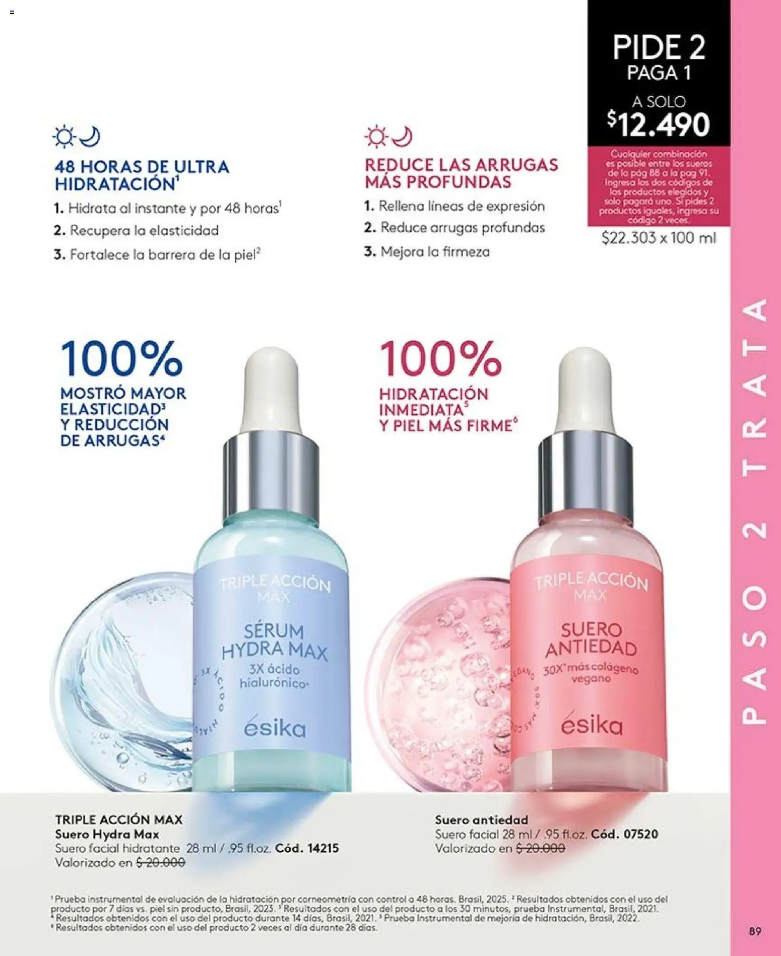 Catálogo Ésika Campaña 13 │ válido desde el 25.07.2026 | Página: 89 | Productos: Serum