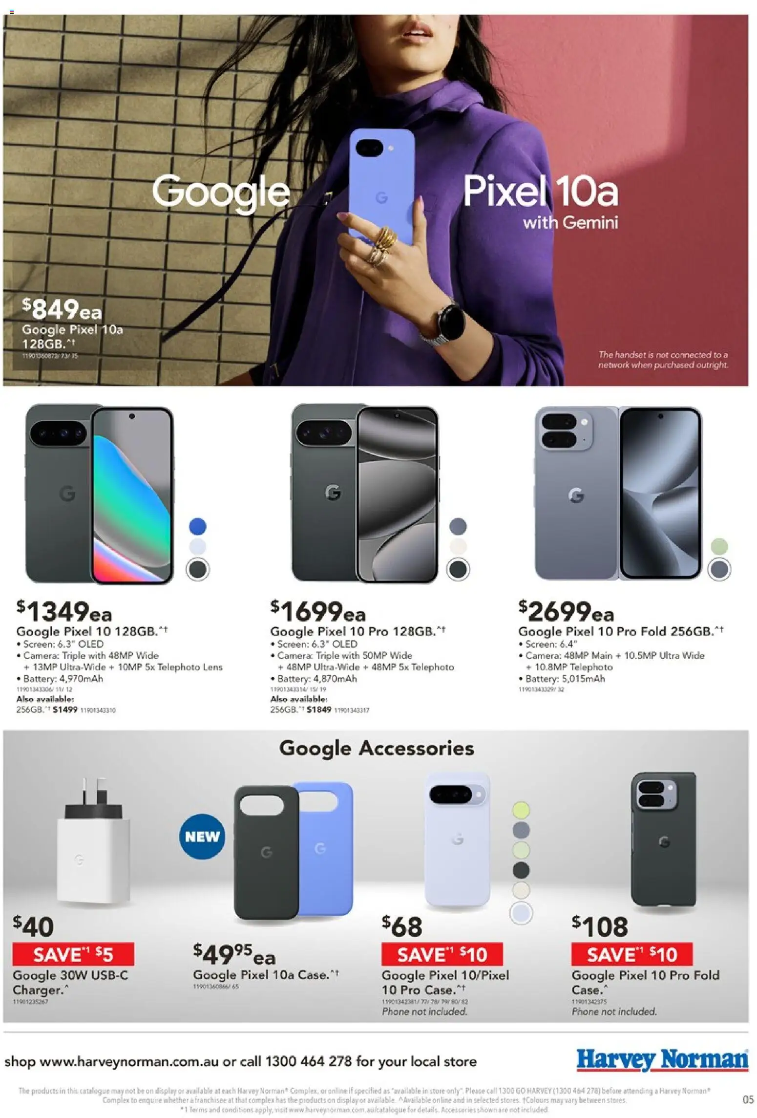 Harvey Norman catalogue - valid from 06.03.2026 | Page: 5 | Products: Accessories, Camera, Case, Screen