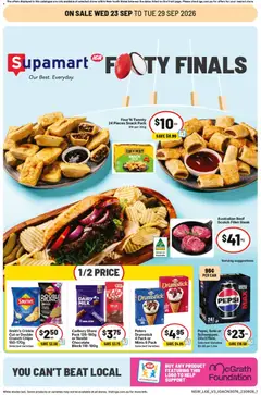 Preview of IGA catalogue Forest Lodge - valid from 23/09/2026