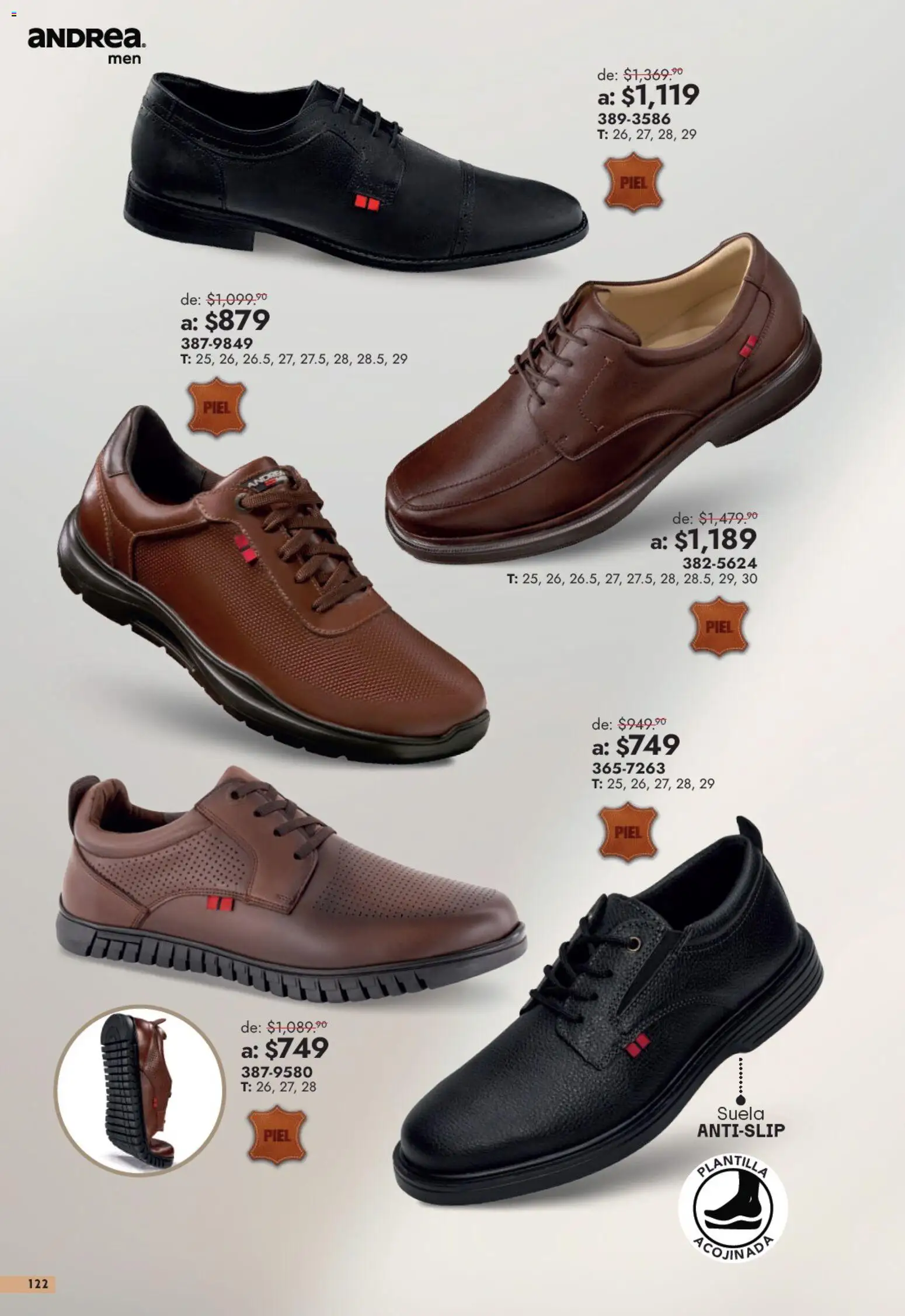 Nuevas ofertas de Andrea válidas en toda la República Mexicana desde el 13/09/2026. ¡Encuentra las mejores ofertas en Andrea catálogo Outlet! | Página: 122