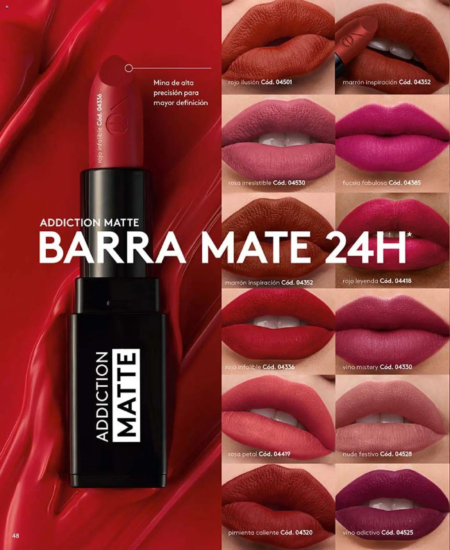 Ésika revista - valida desde el 13.03.2026 | Página: 48 | Productos: Pimienta, Vino