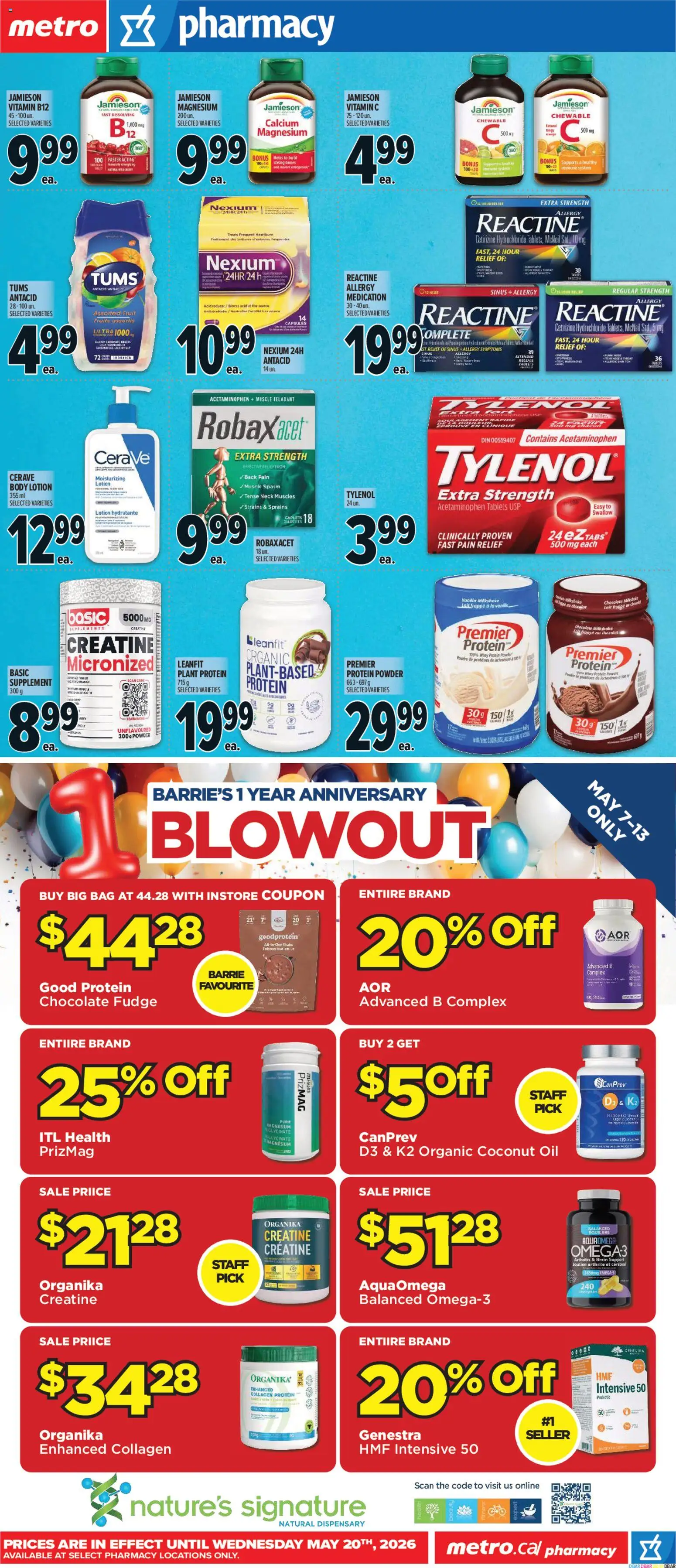 Metro flyer valid from 07.05.2026 | Page: 17 | Products: Bag, Powder, Oil, Chocolate