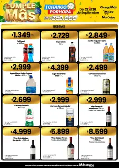 Vista previa Changomas Ofertas válido desde el 22/09/2026 | Página: 7