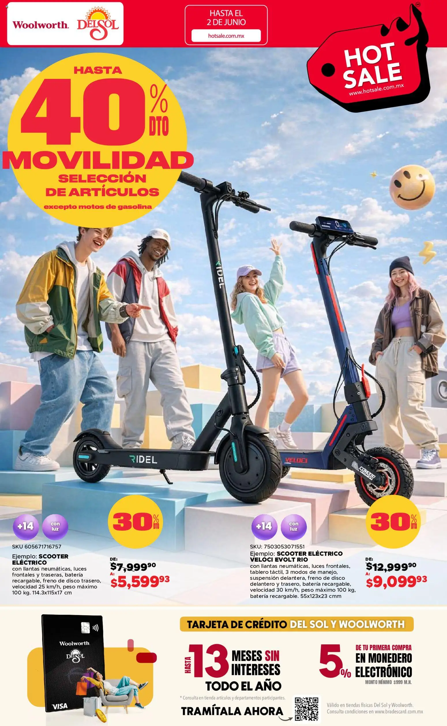 Nuevas ofertas de Del Sol y Woolworth válidas en toda la República Mexicana desde el 25.05.2026. ¡Encuentra las mejores ofertas en Del Sol y Woolworth Hot Sale! | Página: 16