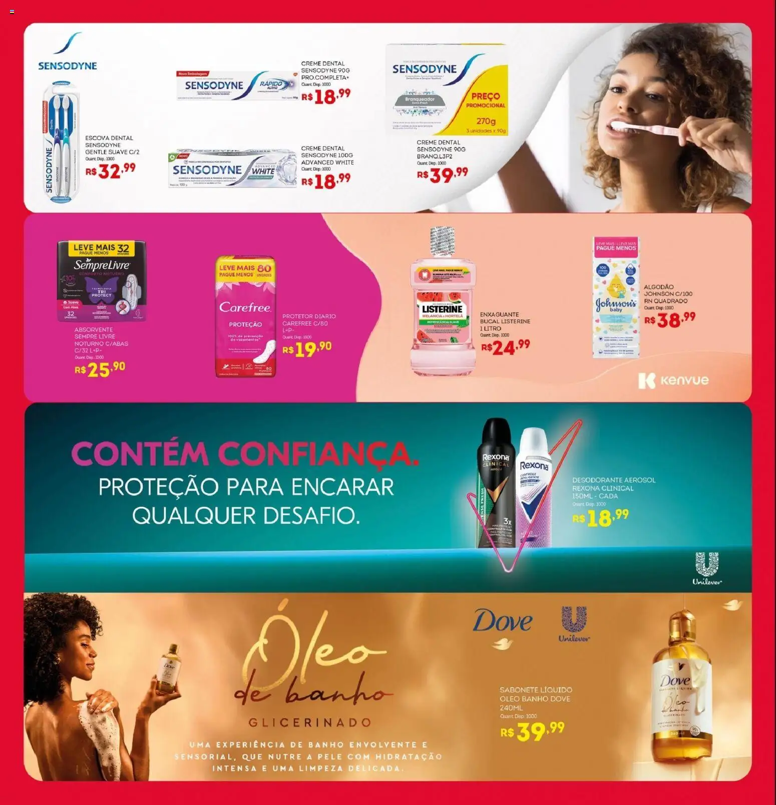 Bistek Supermercados Folheto - válido de 26/08/2026 | Página: 17 | Produtos: Escova, Creme, Dove, Creme dental
