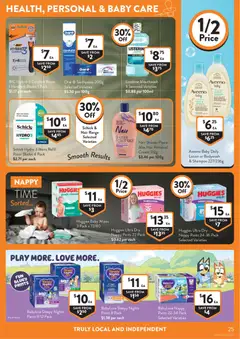 Preview of Foodworks catalogue - valid from 15/07/2026 | Page: 25 | Products: Lotion, Razor, Pants, Hair removal