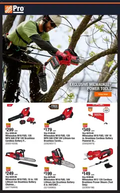 Preview of Home Depot weekly ads valid from 08.06.2026