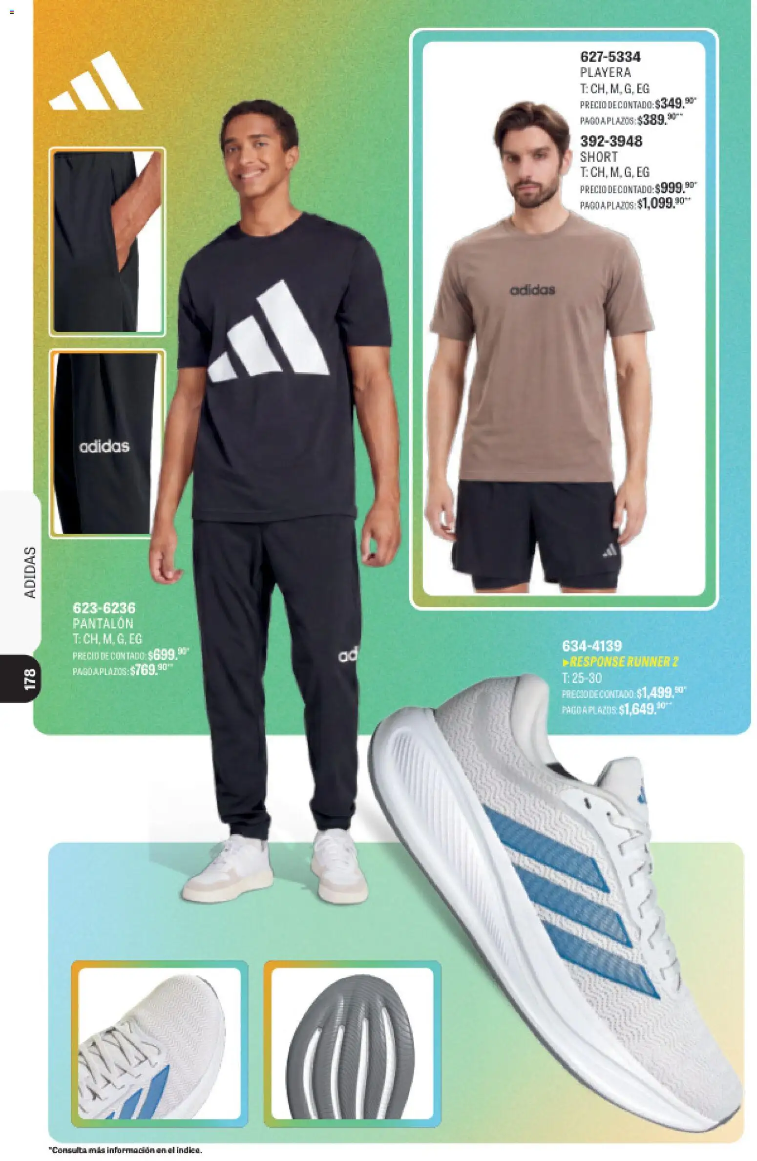 Nuevas ofertas de Andrea válidas en toda la República Mexicana desde el 09/08/2026. ¡Encuentra las mejores ofertas en Andrea catálogo Deportivo Completo! | Página: 178