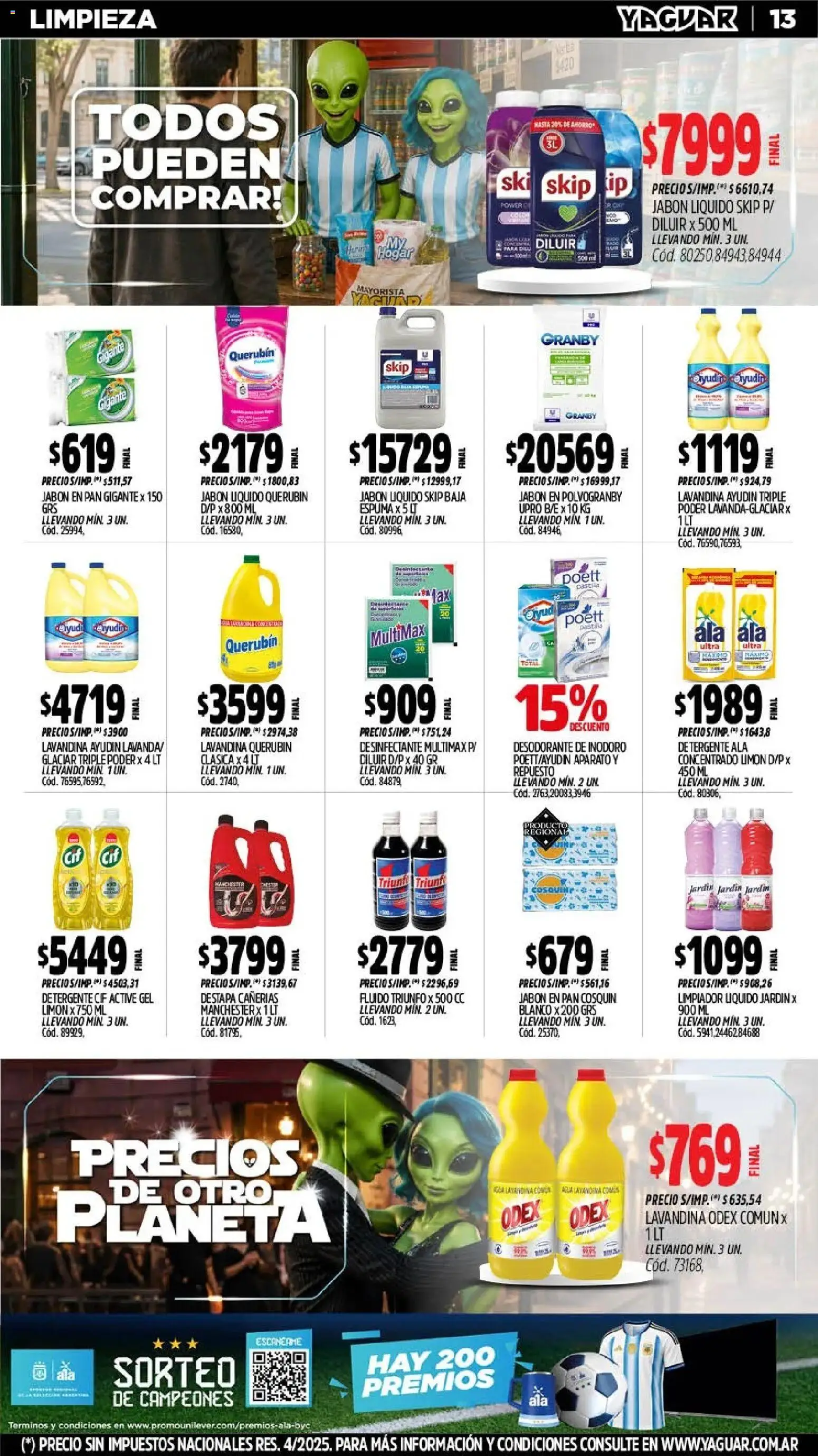 Yaguar - Oferta Semanal Córdoba │ válido desde el 13/07/2026 | Página: 14