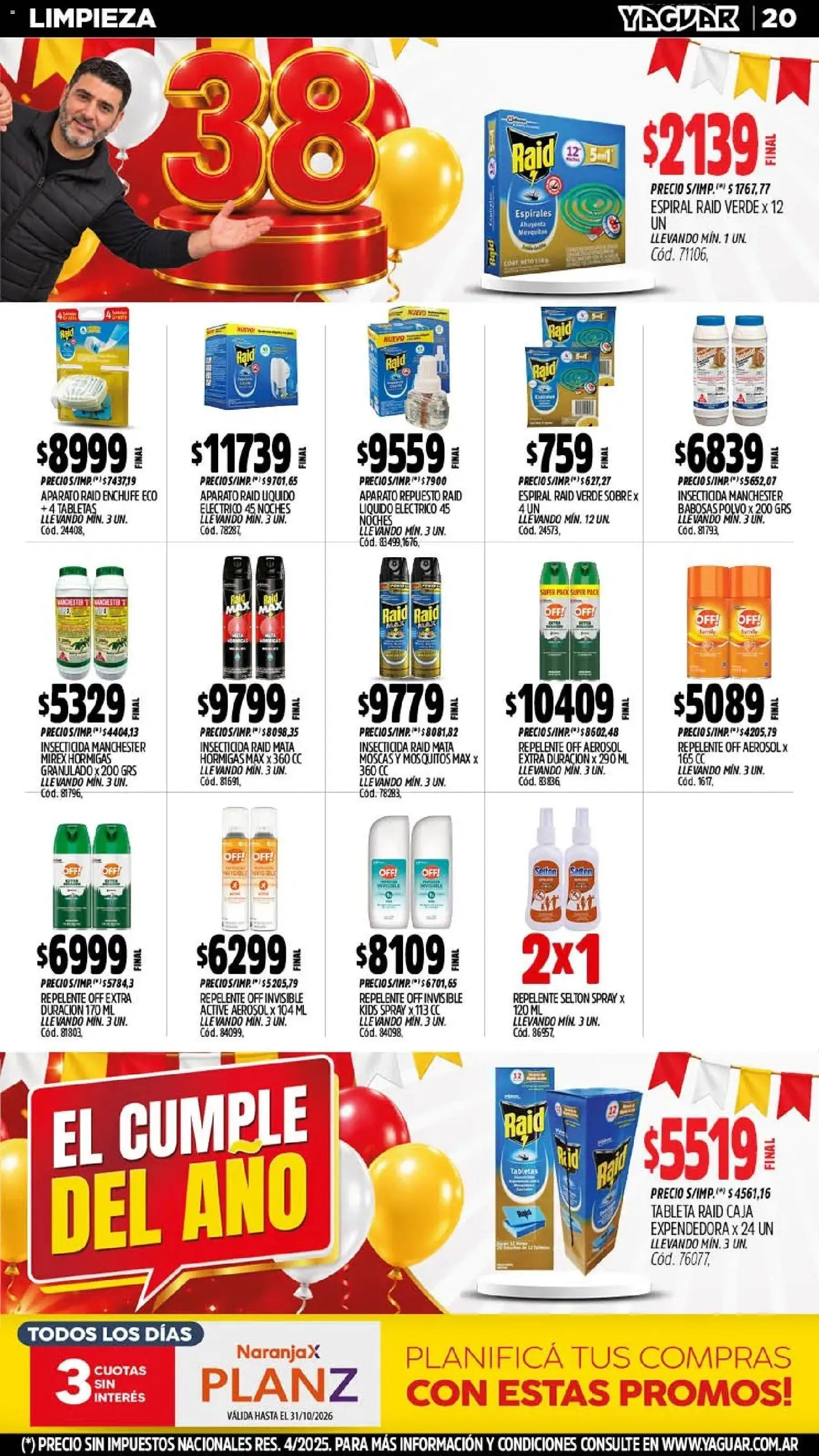 Yaguar - Oferta Semanal Misiones │ válido desde el 12/10/2026 | Página: 22