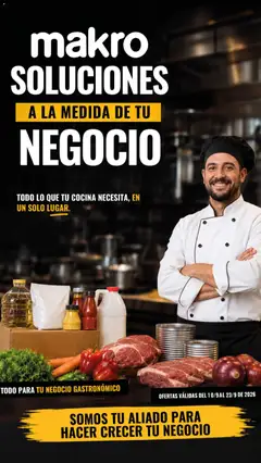 Vista previa Makro - Ofertas Gastronómicas válido desde el 10/09/2026