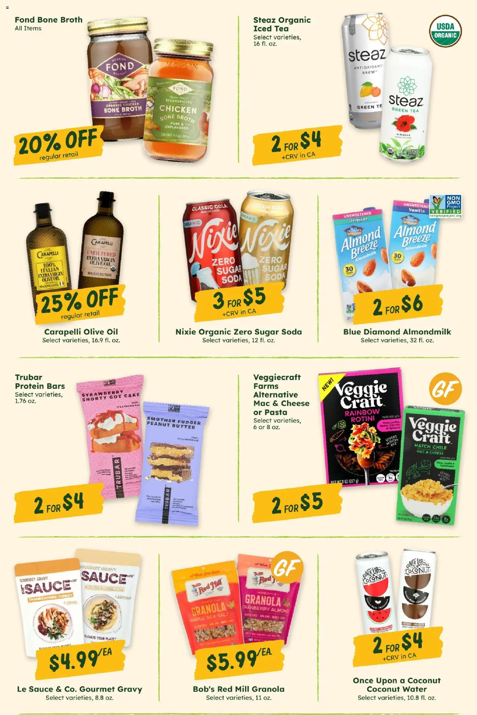 Sprouts Monthly Ad - valid from 09/23/2026 | Page: 14 | Products: Oil, Cream, Sugar, Carrots