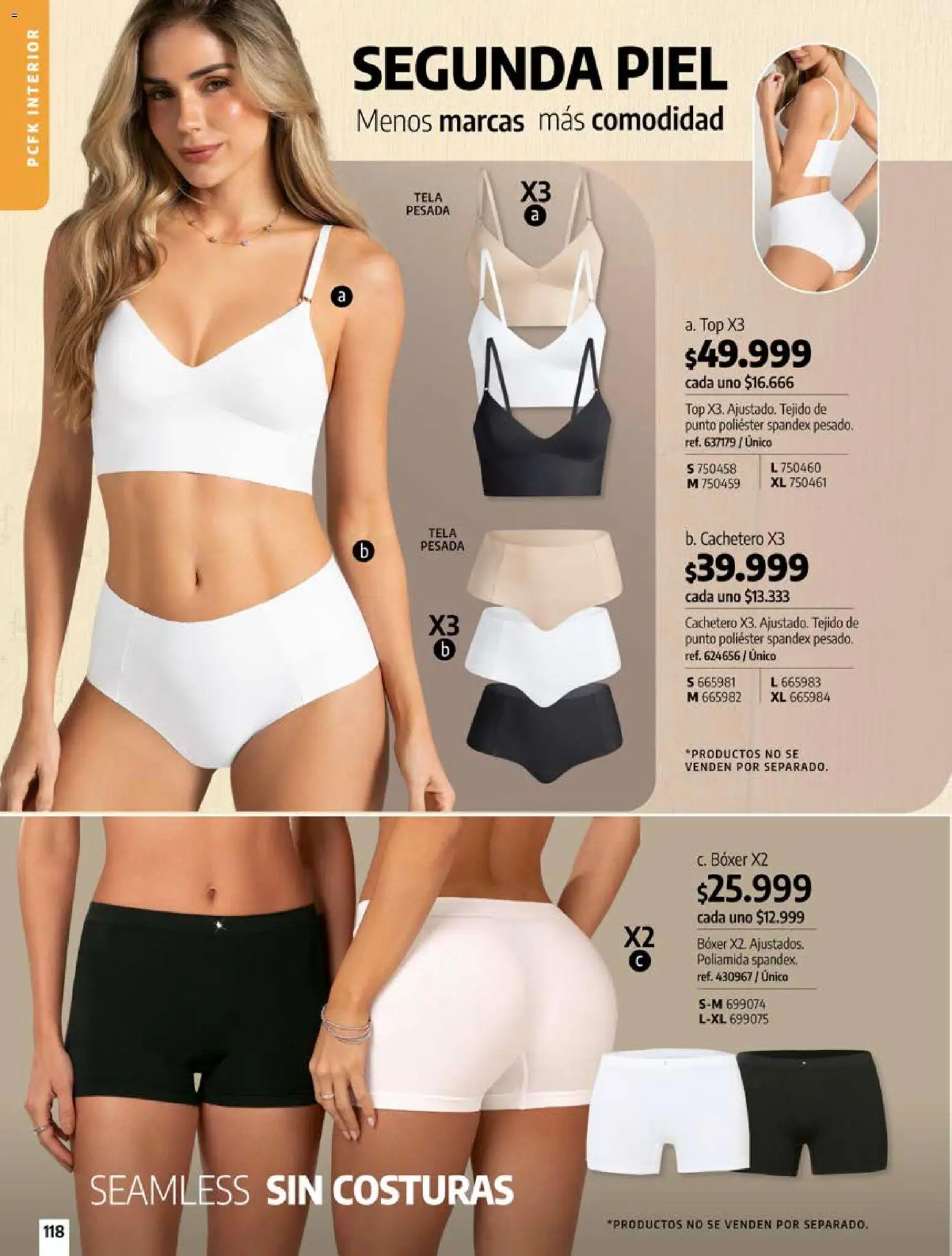 Pacifika revista - valida desde el 18/10/2026 | Página: 118 | Productos: Cachetero, Top