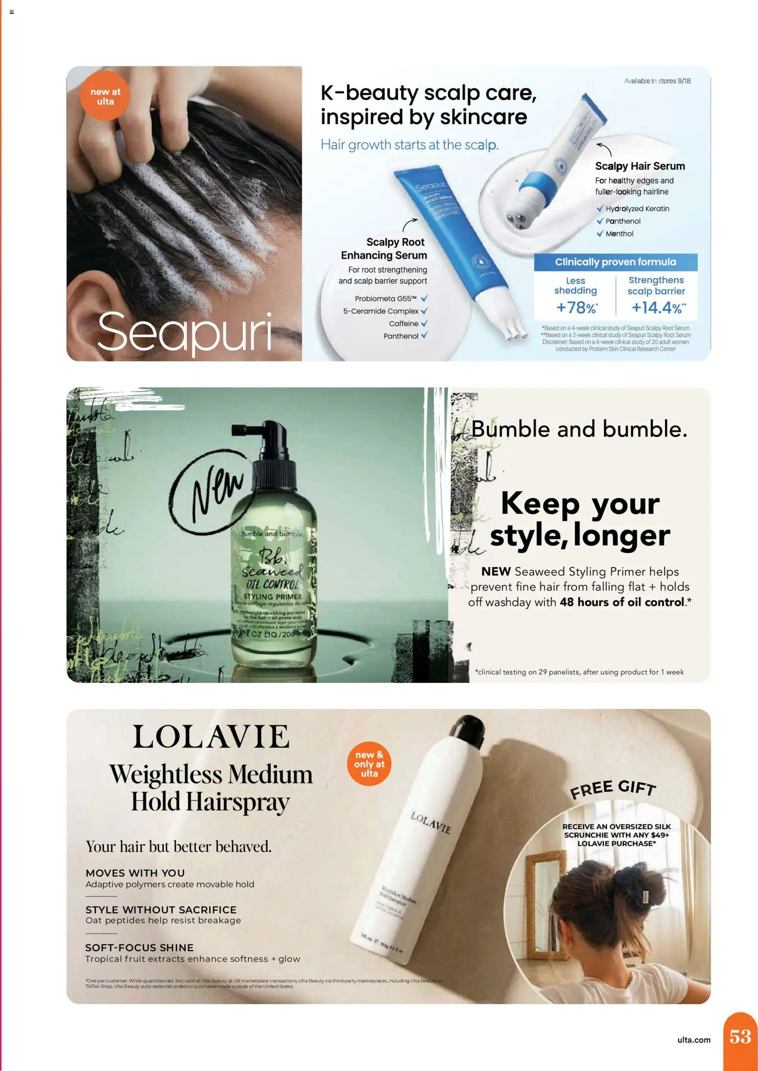 Ulta Beauty Weekly Ad - valid from 08/28/2026 | Page: 53 | Products: Oil, Fruit, Tropical fruit