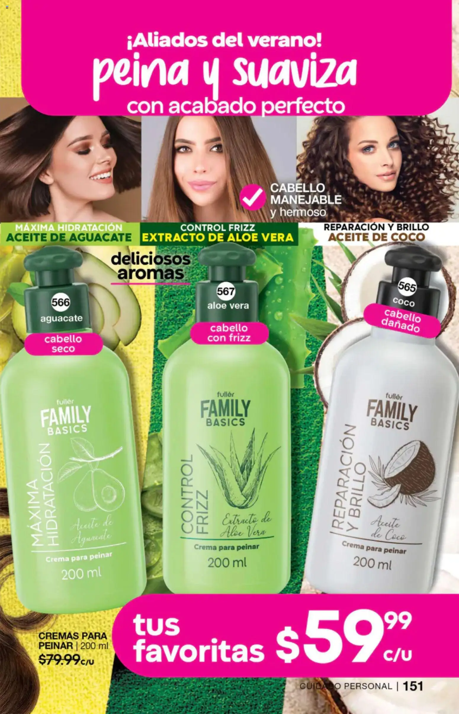 Nuevas ofertas de Fuller válidas en toda la República Mexicana desde el 27/05/2026. ¡Encuentra las mejores ofertas en Fuller campaña 4 2026! | Página: 151 | Productos: Crema, Brillo, Aceite, Aguacate