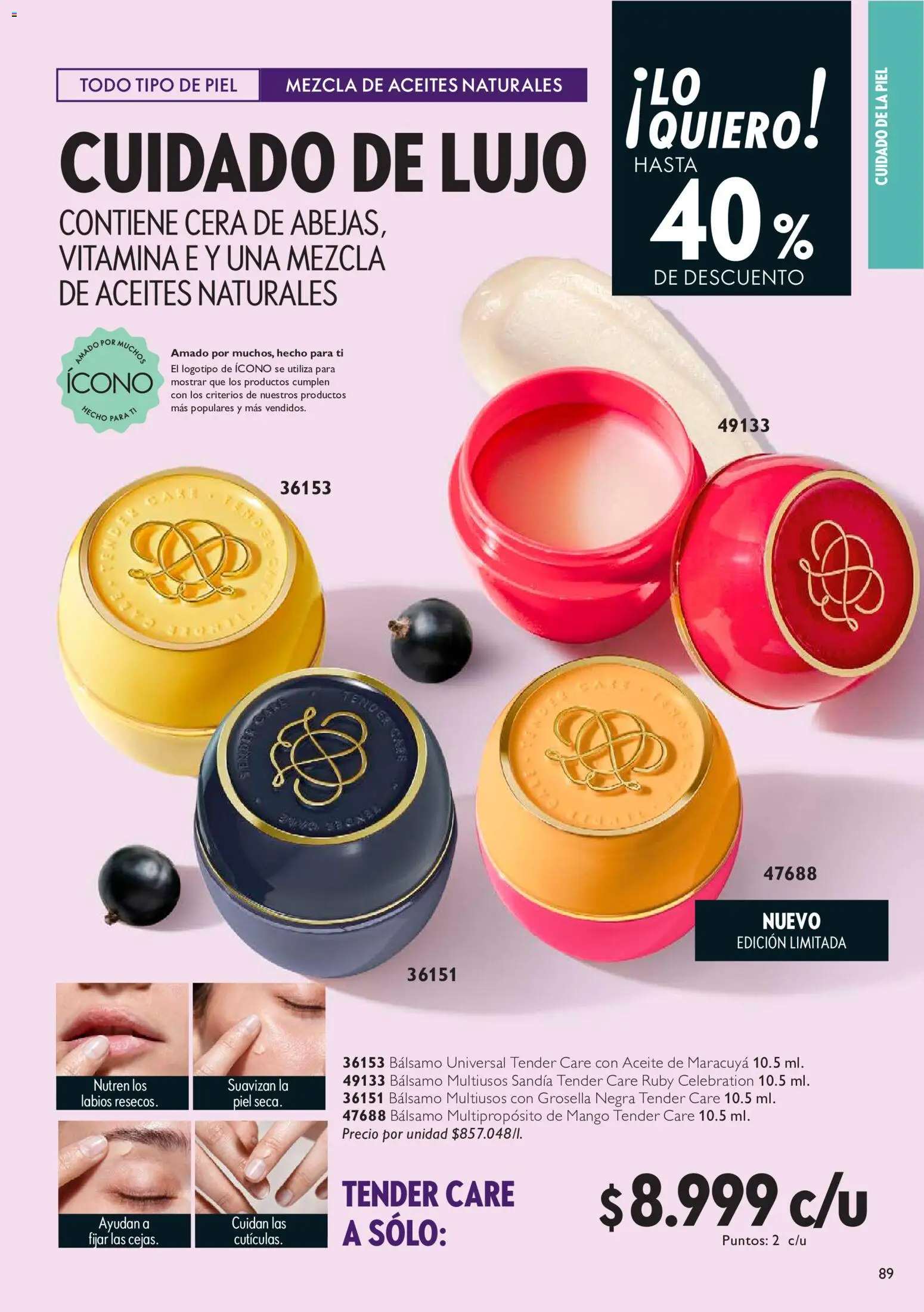 Oriflame revista - valida desde el 20/06/2026 | Página: 89
