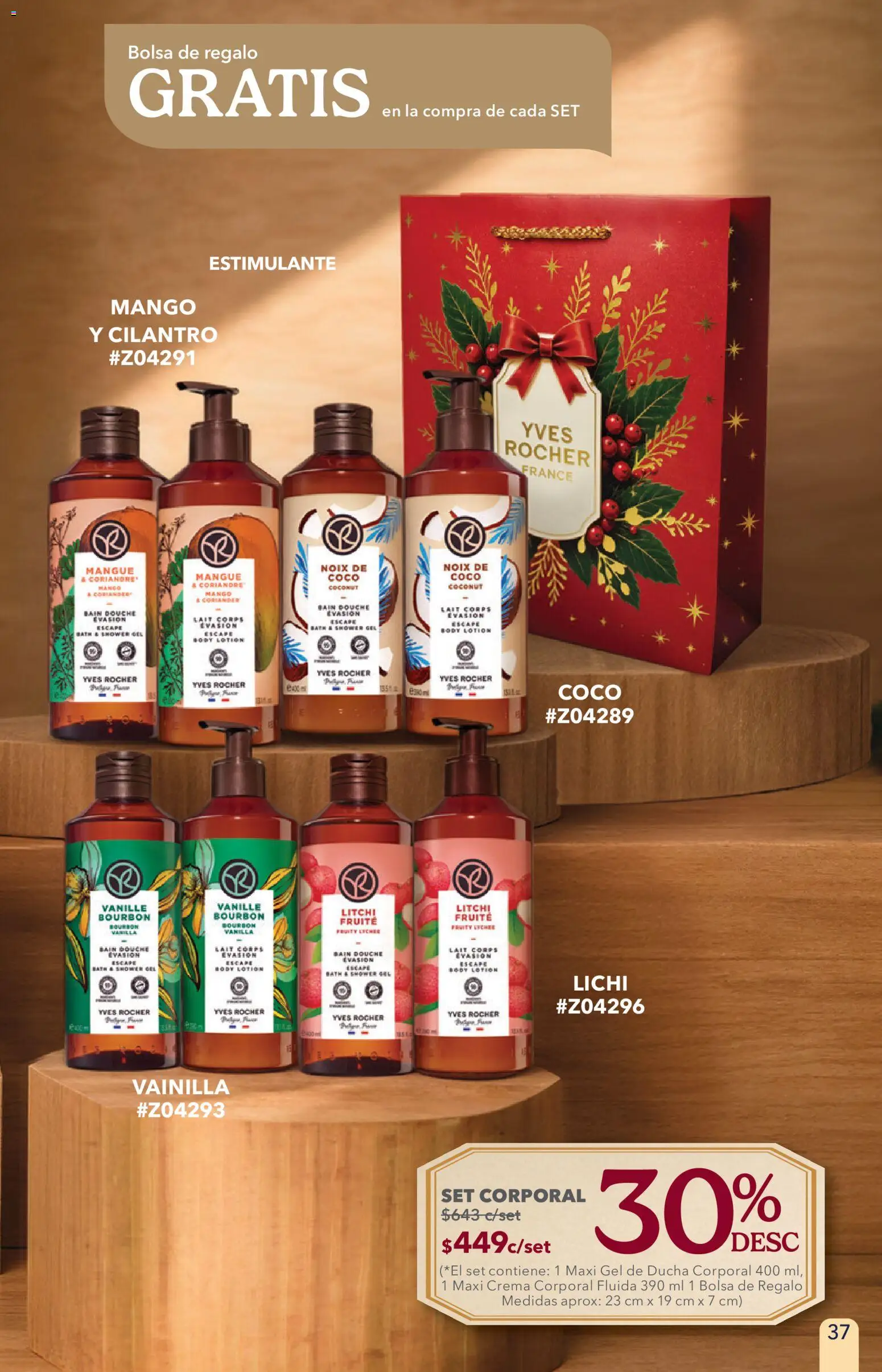 Nuevas ofertas de Yves Rocher válidas en toda la República Mexicana desde el 27/10/2026. ¡Encuentra las mejores ofertas en Yves Rocher campaña 15 2026! | Página: 37