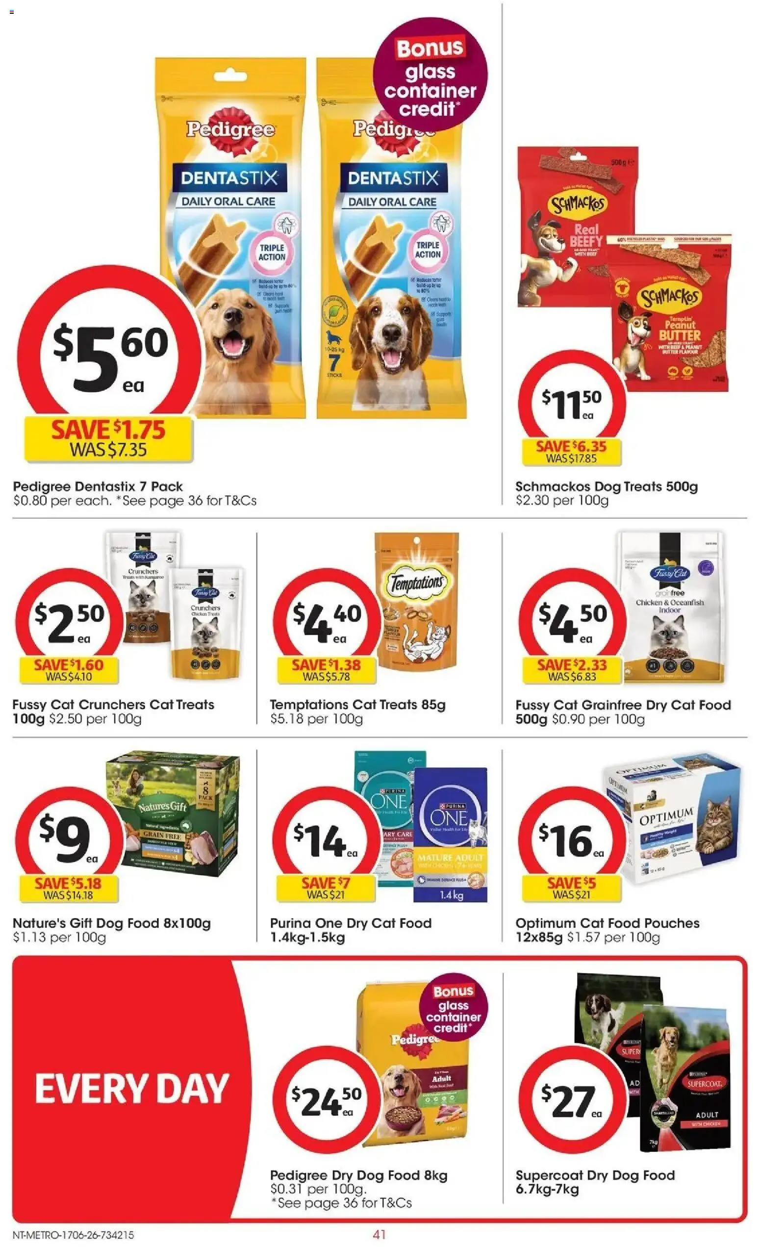 Coles catalogue - valid from 16.06.2026 | Page: 41 | Products: Butter, Chicken, Beef, Dog food