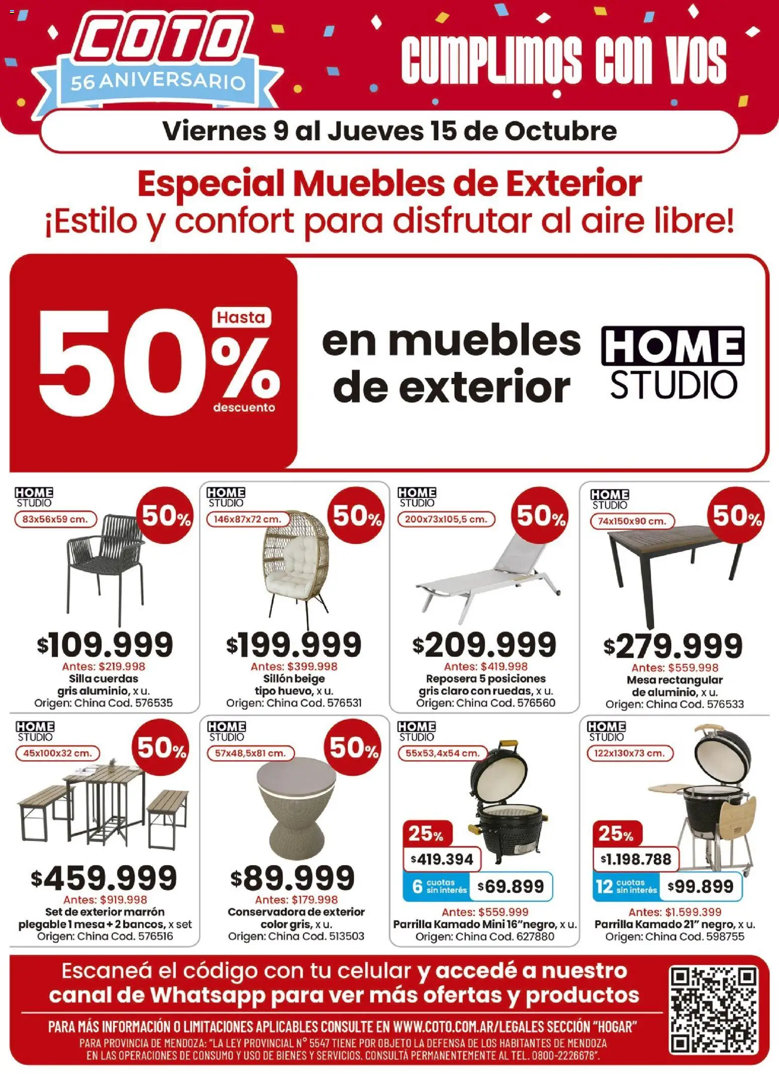 Coto - Hogar Productos │ válido desde el 09/10/2026 | Página: 1