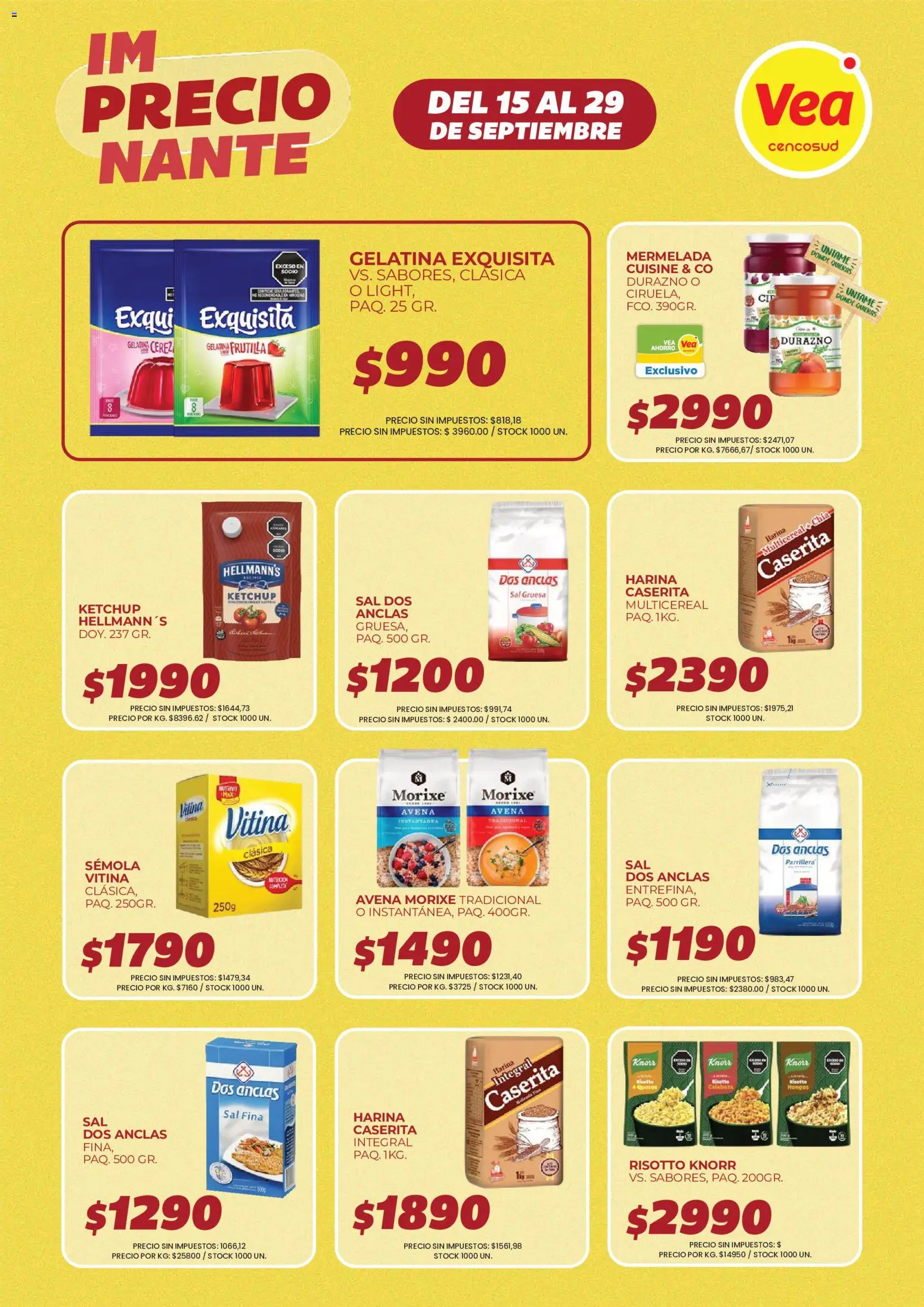 Vea Ofertas │ válido desde el 15/09/2026 | Página: 5 | Productos: Ketchup, Sal, Avena, Hongos