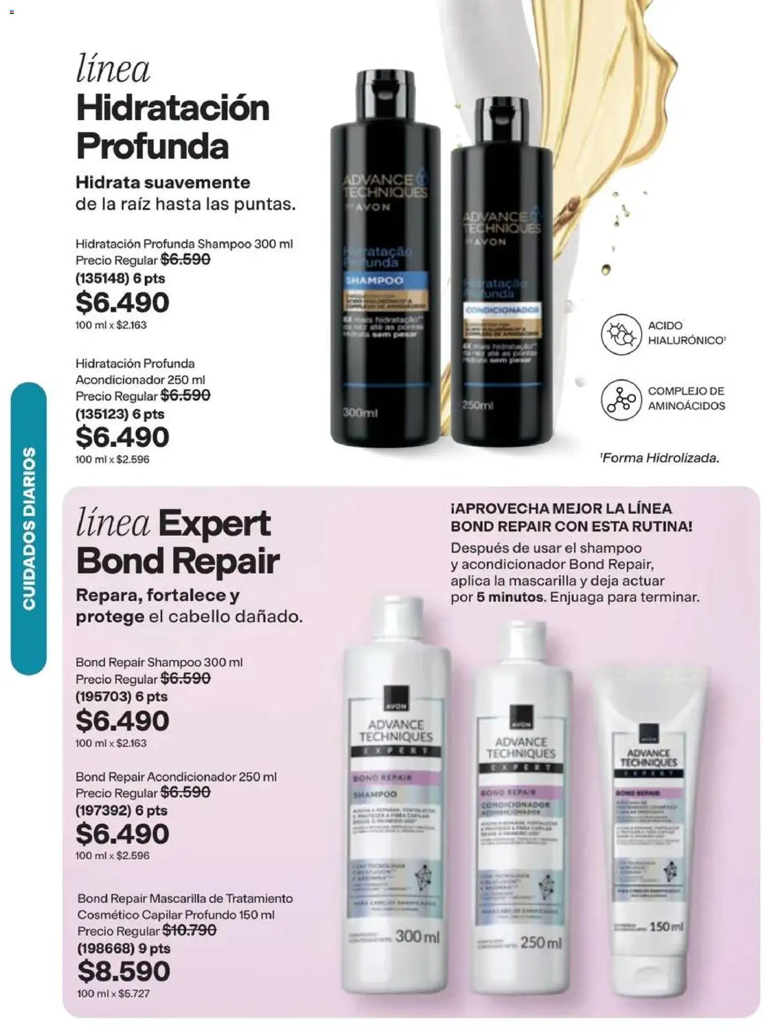 Catálogo Avon Campaña 14 │ válido desde el 15.09.2026 | Página: 121 | Productos: Acondicionador, Mascarilla, Shampoo