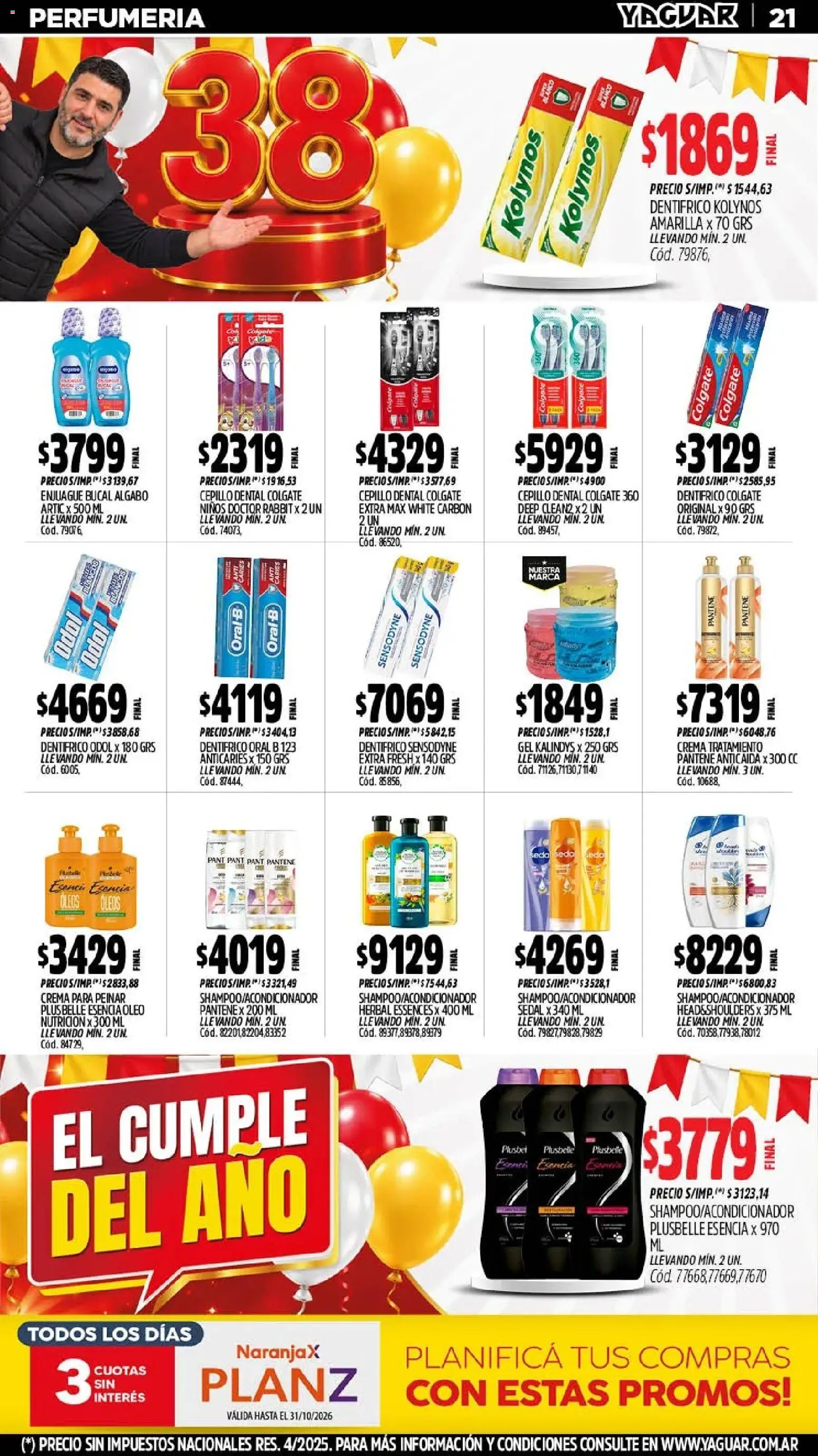 Yaguar - Oferta Semanal Mar del Plata │ válido desde el 26/10/2026 | Página: 22