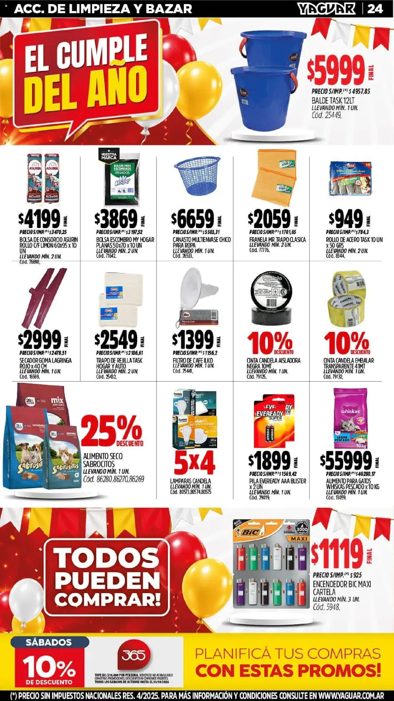Yaguar - Oferta Semanal San Juan │ válido desde el 05/10/2026 | Página: 22