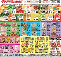 Preview of Hmart weekly ads valid from 09/23/2026