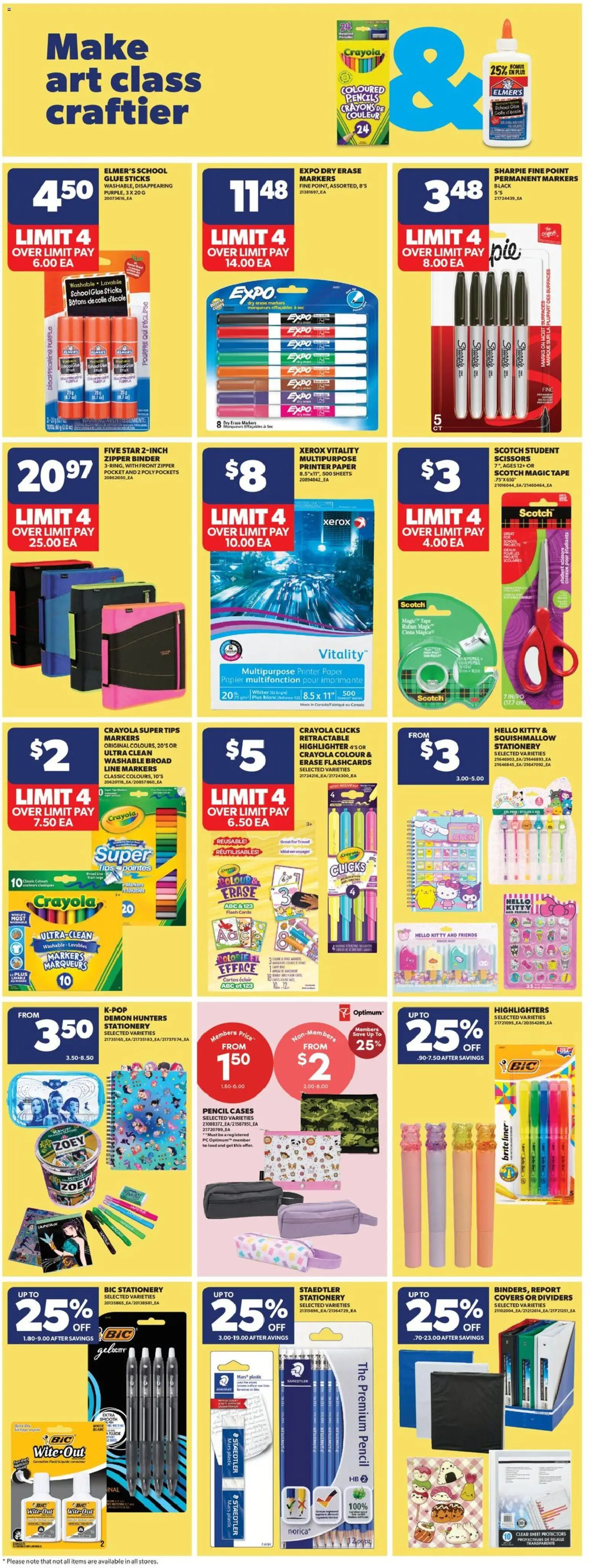 Real Canadian Superstore flyer valid from Sep 3, 2026 | Page: 26 | Products: PC, Printer, Highlighter