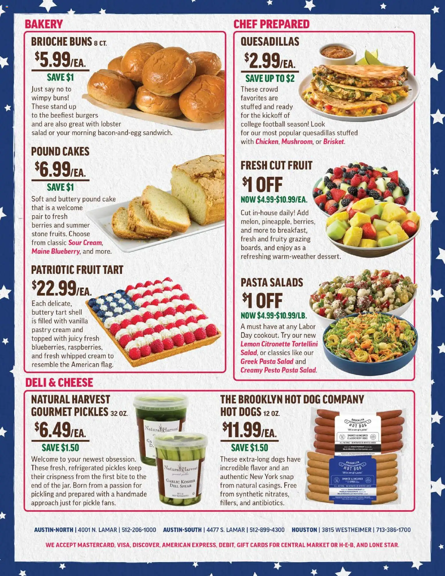 Central Market Weekly Ad - valid from 09/02/2026 | Page: 6 | Products: Brioche, Beef, Salad, Vanilla