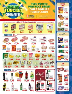 Shibata ofertas Cruzeiro, Itaqua, Mogi César e Poá - Pré-Visualização do folheto da loja Shibata, válido de 23/06/2026