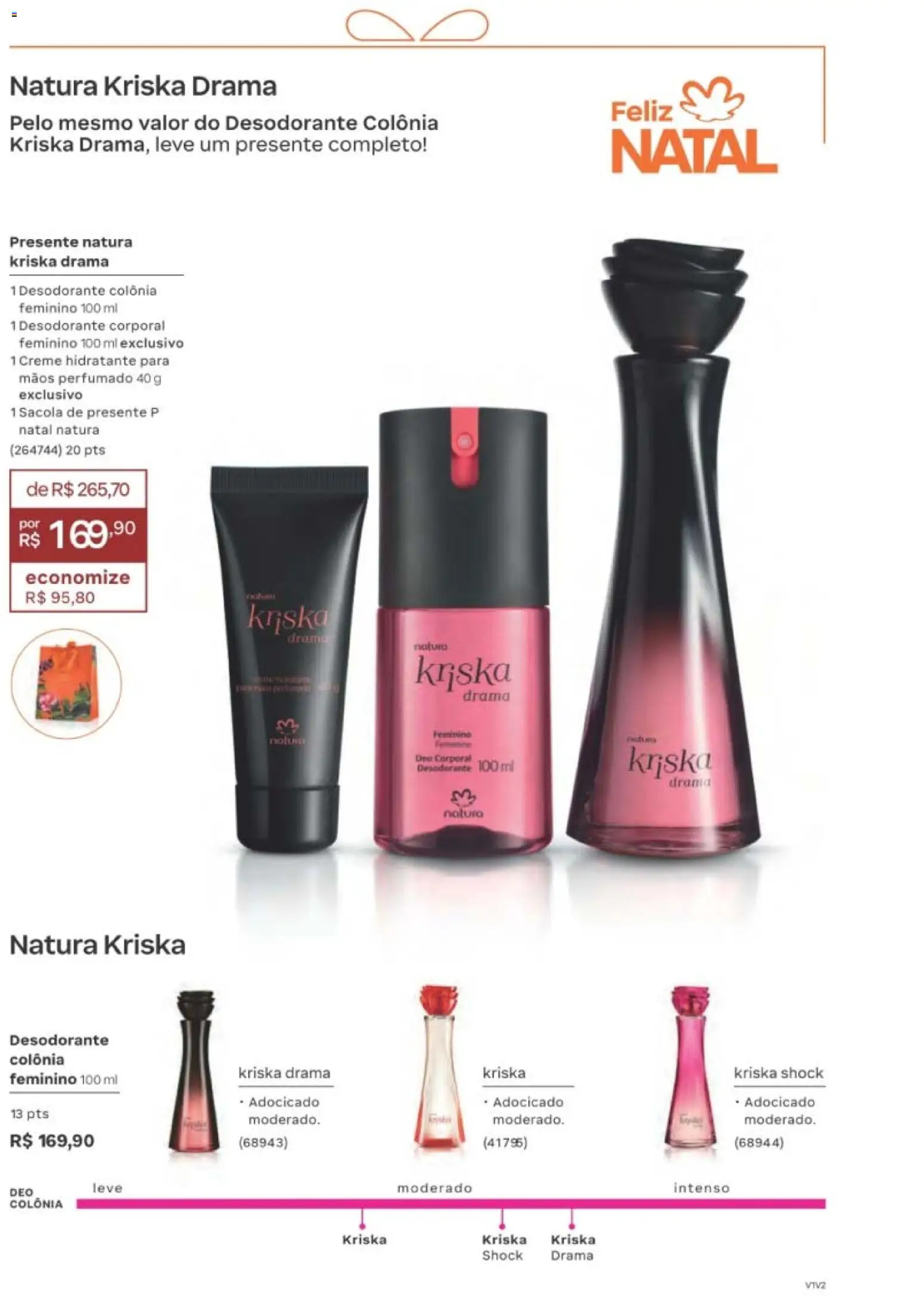 Natura Folheto - válido de 12/10/2026 | Página: 56 | Produtos: Desodorante, Creme hidratante, Creme, Sacola