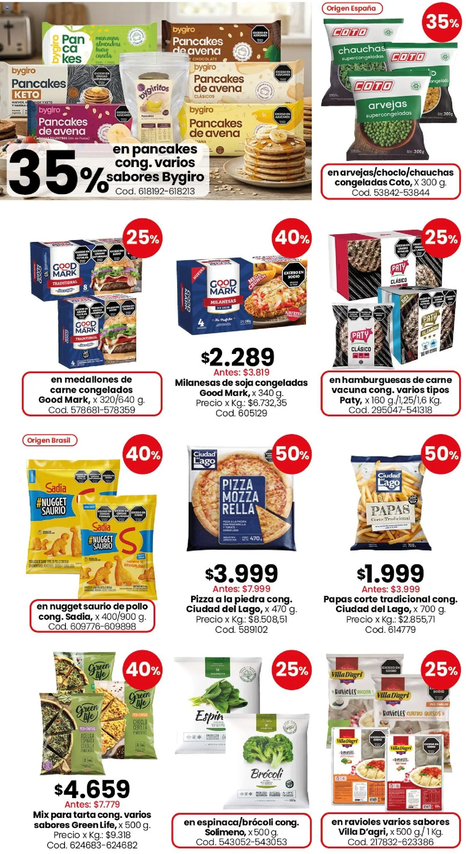 Coto - Ofertas │ válido desde el 31/08/2026 | Página: 7 | Productos: Milanesas, Cebolla, Carne, Ravioles