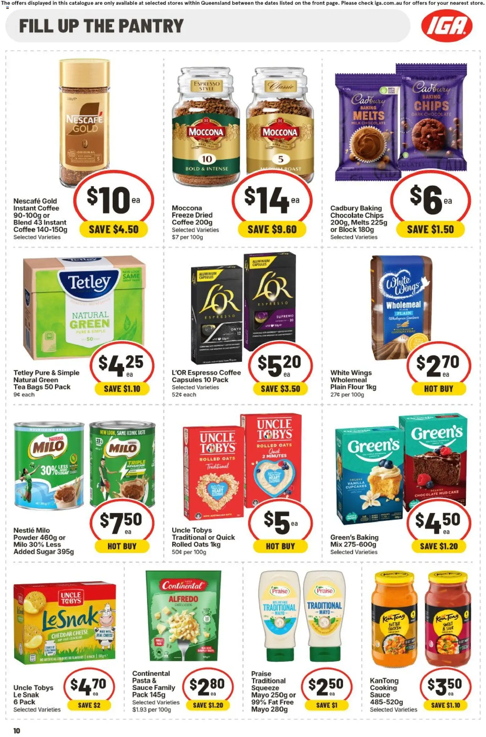 IGA catalogue - valid from 07/10/2026 | Page: 10