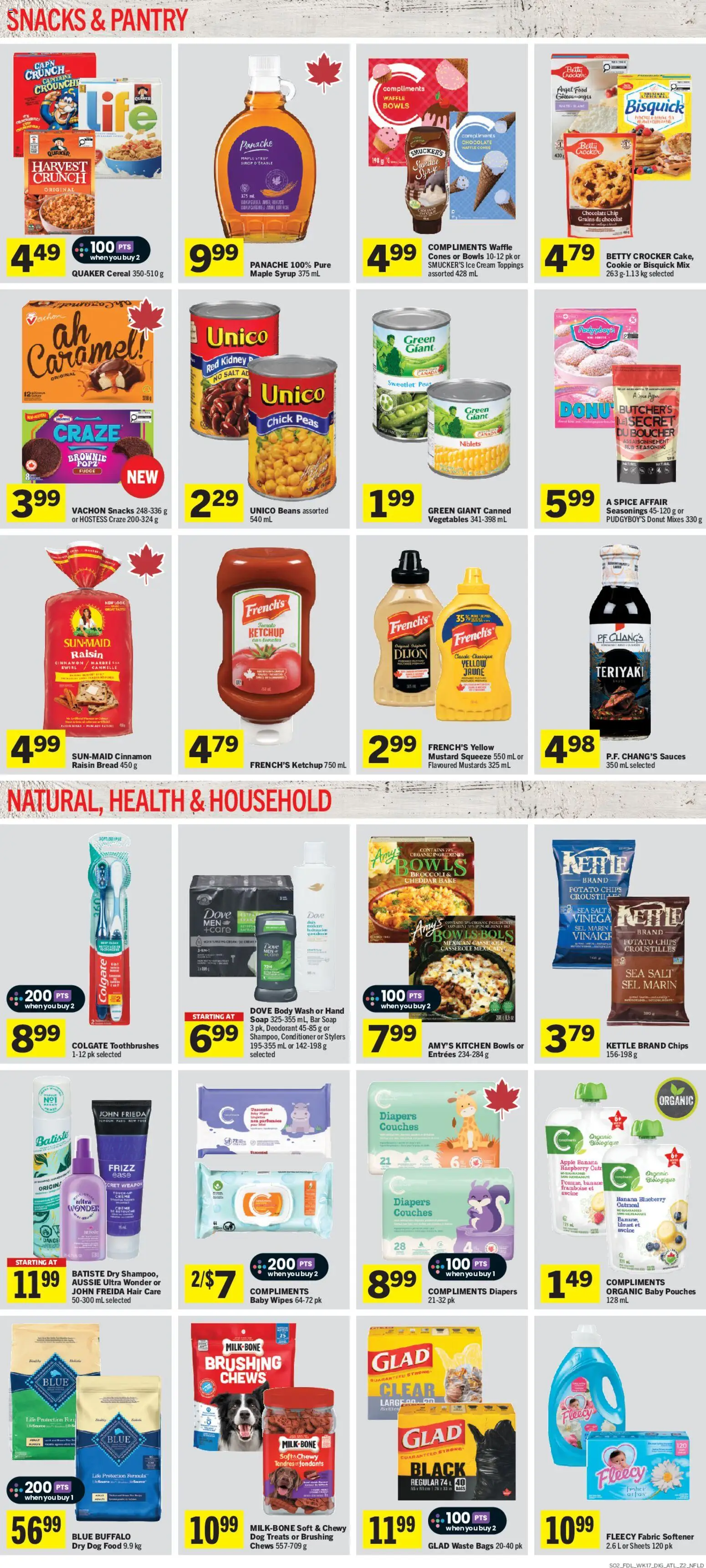 Foodland flyer valid from Aug 20, 2026 | Page: 8 | Products: Cream, Bread, Donut, Ingredients