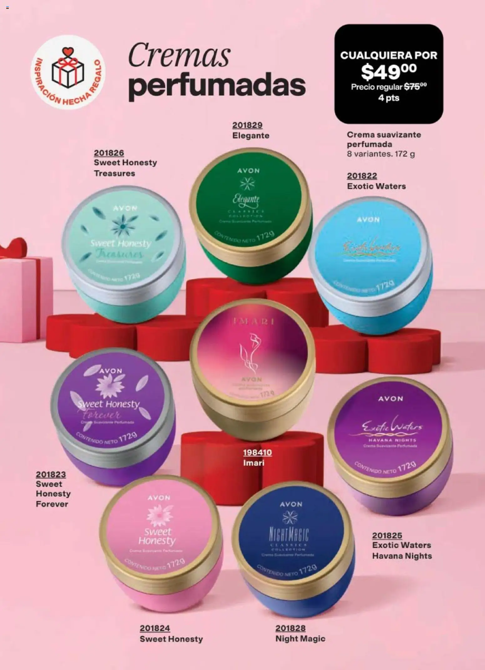 Nuevas ofertas de AVON válidas en toda la República Mexicana desde el 02.04.2026. ¡Encuentra las mejores ofertas en AVON campaña 6 2026! | Página: 51 | Productos: Crema, Suavizante