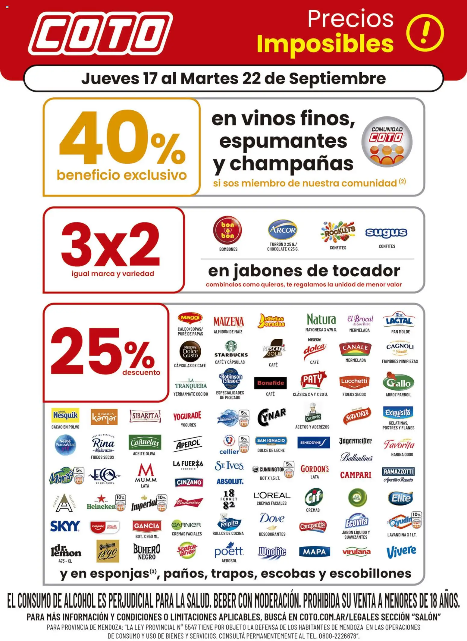 Coto - Salon Marcas B │ válido desde el 17/09/2026 | Página: 1
