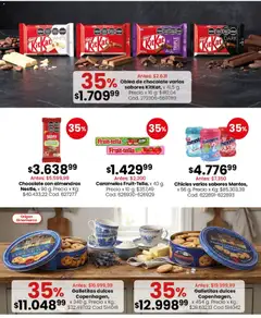 Vista previa Chicles varios sabores Mentos, Chicles varios sabores Mentos, x 56 g. válido desde el 07/09/2026 | Página: 6
