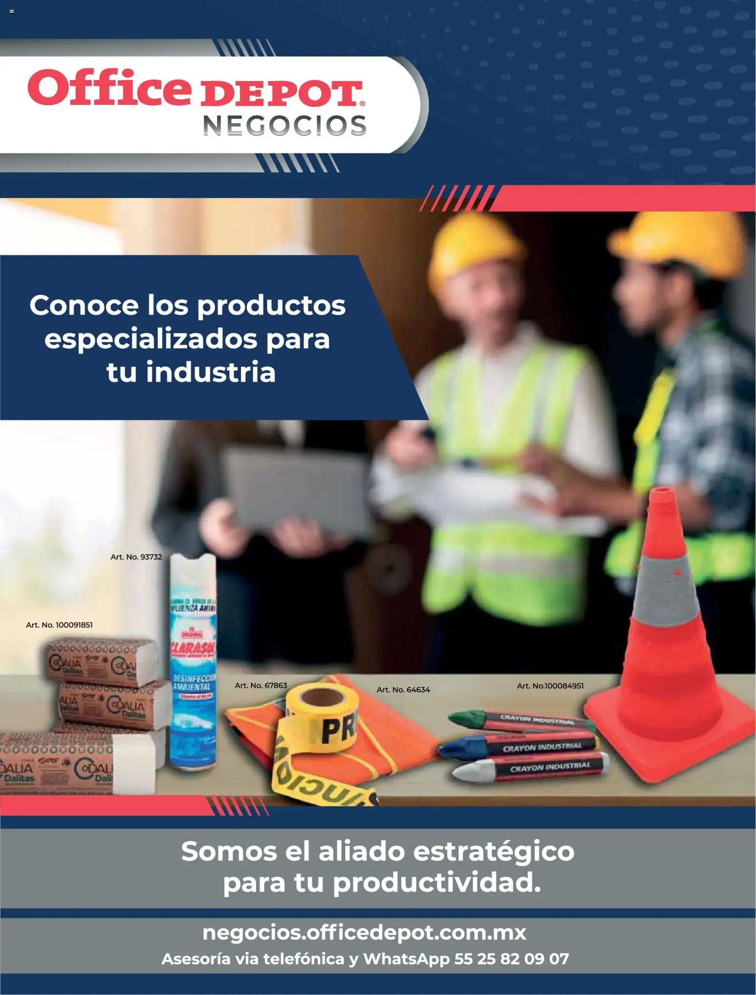 Nuevas ofertas de Office Depot válidas en toda la República Mexicana desde el 12/01/2026. ¡Encuentra las mejores ofertas en Office Depot catálogo 2026! | Página: 219