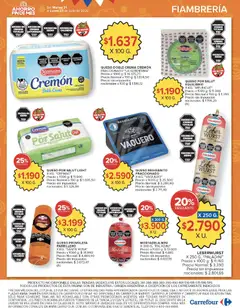 Vista previa Carrefour ofertas válido desde el 21/07/2026 | Página: 6 | Productos: Peso, Mortadela, Queso, Crema