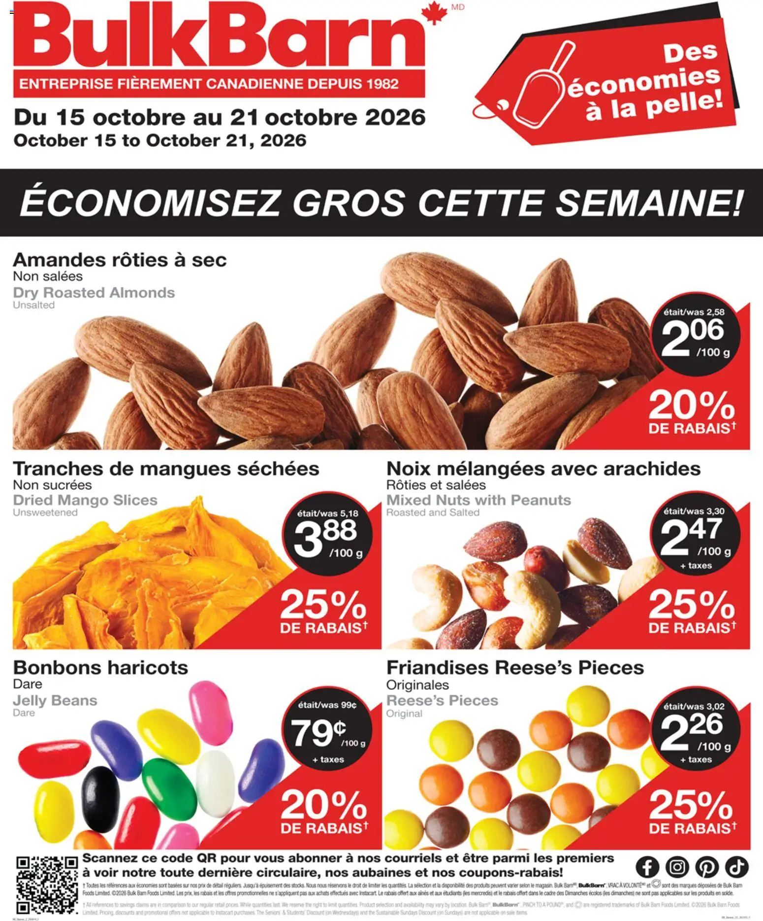 Bulk Barn flyer valid from Oct 15, 2026 | Page: 1