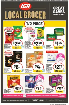 Preview of IGA catalogue South Brisbane - valid from 09/09/2026