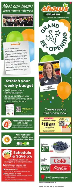 Preview of Shaw's weekly ads valid from 07/10/2026