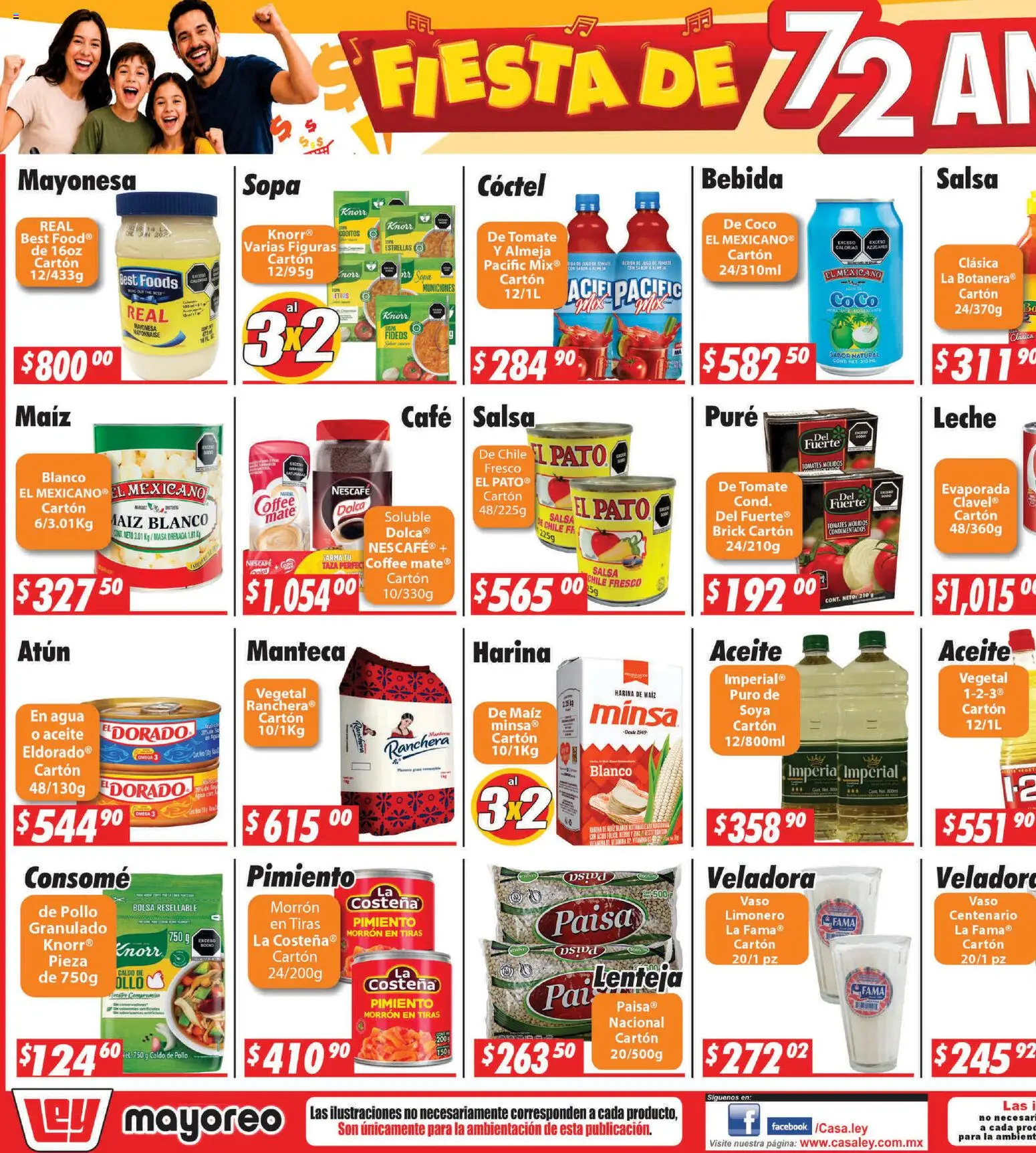 Nuevas ofertas de Casa Ley válidas en toda la República Mexicana desde el 26/10/2026. ¡Encuentra las mejores ofertas en Casa Ley folleto La Paz! | Página: 3