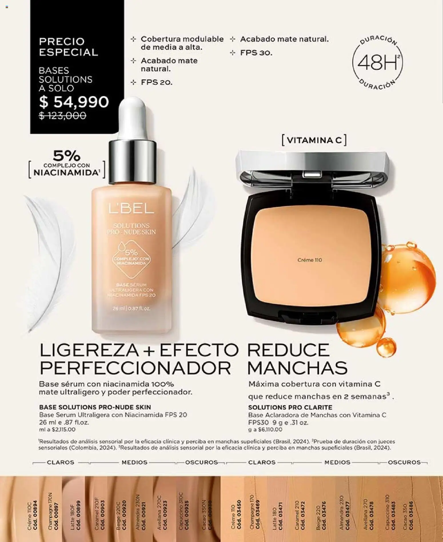 L'Bel revista - valida desde el 28/08/2026 | Página: 40 | Productos: Almendra, Serum, Perfeccionador